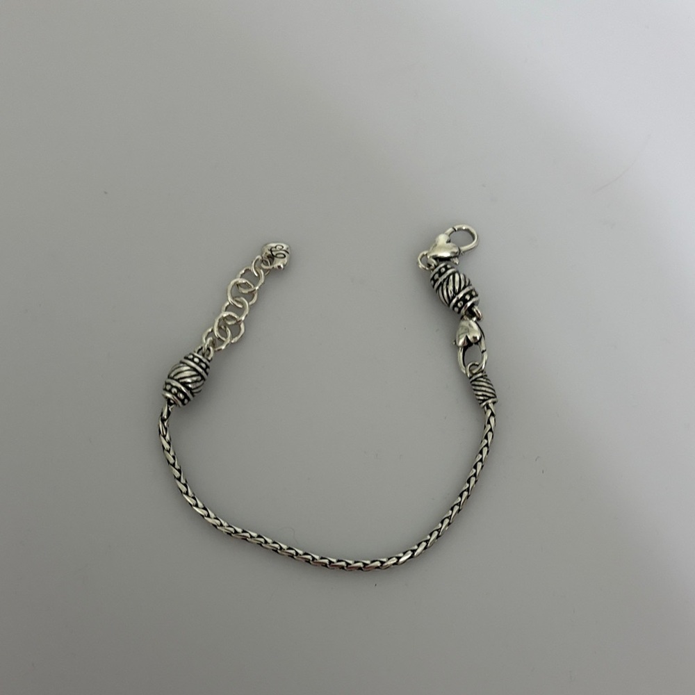 Silver Brighton charm Bracelet
